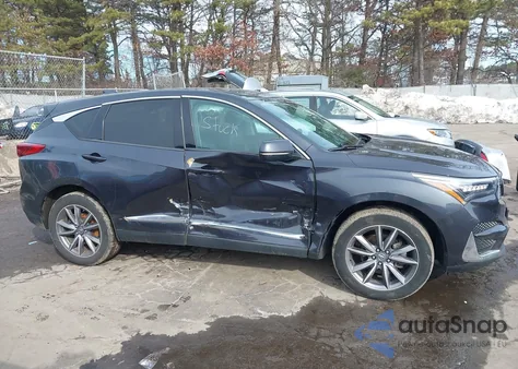 2020 Acura Rdx Technology Package from USA, damaged, VIN 5J8TC2H5XLL022091